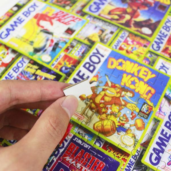 1mm To 3mm 205gsm CCNB Paper Jigsaw Puzzle Game For Entertainment