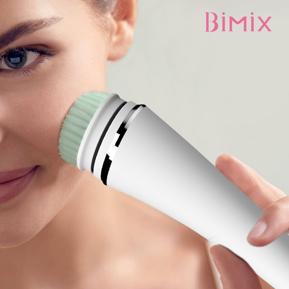 China Mini 3Volt 5 Heads Electric Facial Cleanser Massager Machine wholesale