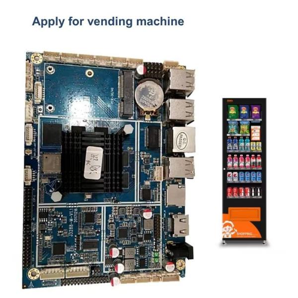 10.1 Inch Display Control Board Vending Machine Motherboard With Touchscreen And
