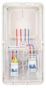 Digital Polycarbonate Meter Box / Power Meter Box Cover 1 Way External Usage