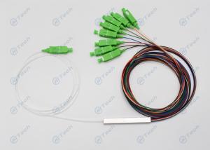 China SC Apc Fiber Optic PLC Splitter / 1x8 PLC Splitter With IEC Standard Connector wholesale