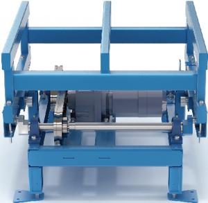 China Pop Up Table Pallet Transfer Conveyor Gravity Roller Payload 1200Kg wholesale