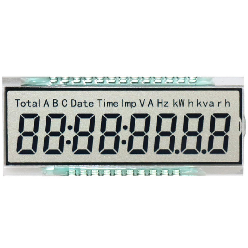 Custom Made Reflective Positive Segment LCD Display Panel TN STN FSTN Factory