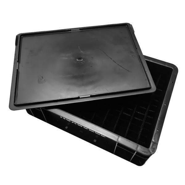 Odorless Antistatic ESD Storage Box With Dividers