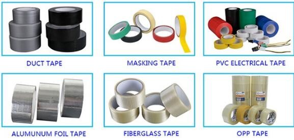 DUCT TAPE,MASKING TAPE,ANTI SLIP TAPE,CAMOUFLAGE TAPE,ALUMINUM FOIL TAPE,OEM bopp/opp packing ,polyethylene adhesive tap
