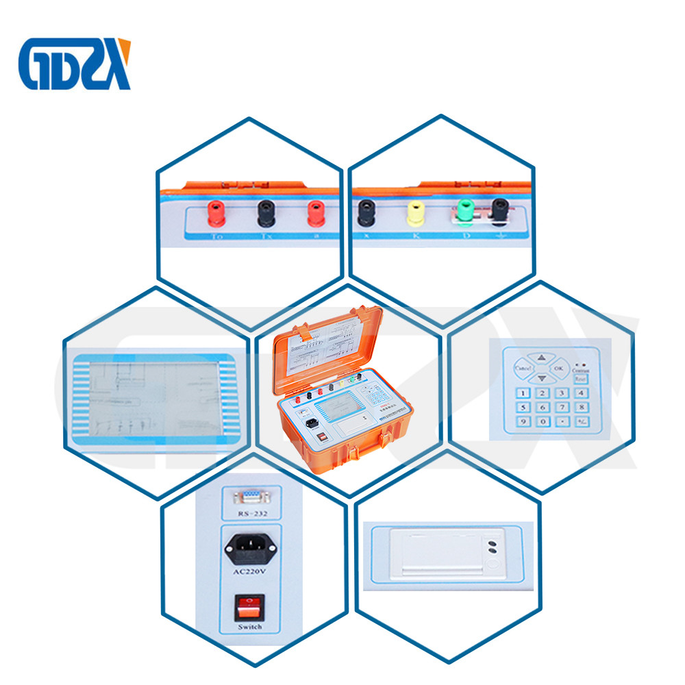 Multifunctional AC220V Electronic Transformer Field Calibrator With DSP Technology