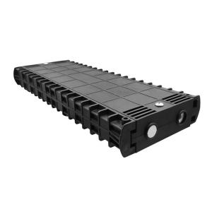 China 2 Trays 48 Core Fiber Optic Splice Closure FTTH PP 2 In 2 Out wholesale