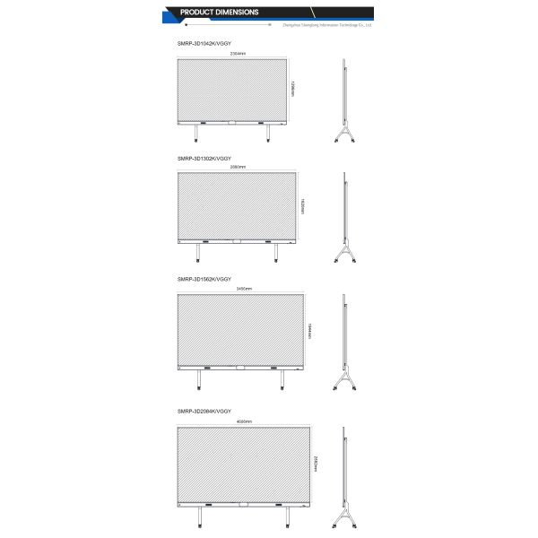 High Brightness 3D Interactive Digital All-in-One Conference Machine for Meeting Rooms