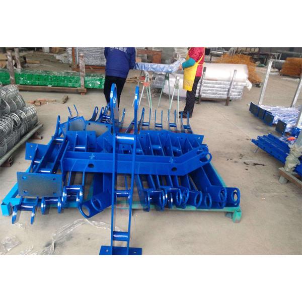 Road Safety Steel Barrier Bridge Guardrail For Traffic Road Standard AASHTO M-180