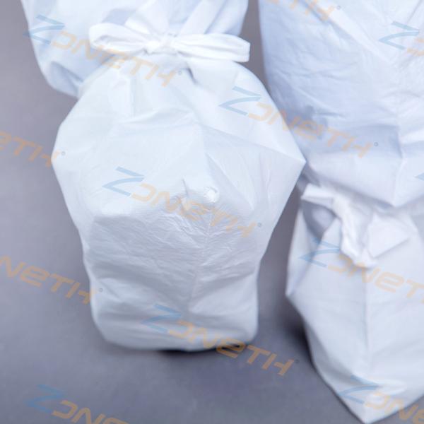 Microporous Disposable Shoe Protectors With Shoe Lace