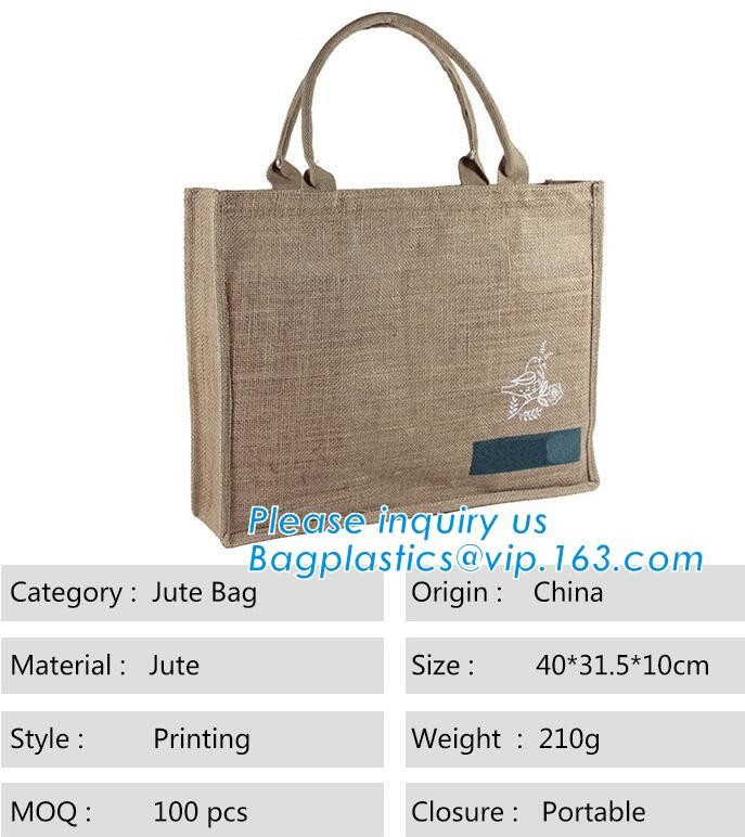 JUTE STORAGE BASKET WITH COTTON ROPE HANDLES,Burlap fabric jute toy storage basket for home storage organization bagease