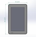 Smart House Loxone Touch Screen Android POE Tablet 5 Inch Wall Mount Terminal