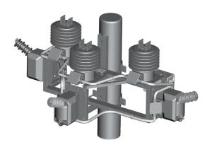 Medium Voltage 36.5kV Column Mounted Metering Box 2VT 2CT