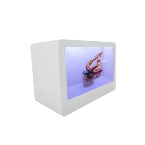 Vertical Transparent Touch Screen , Android Windows USB Input Transparent Lcd