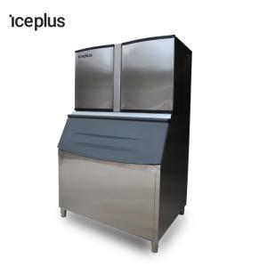 High Efficiency Instant Ice Cube Maker Air Cooling Clear Ice Cube Machine