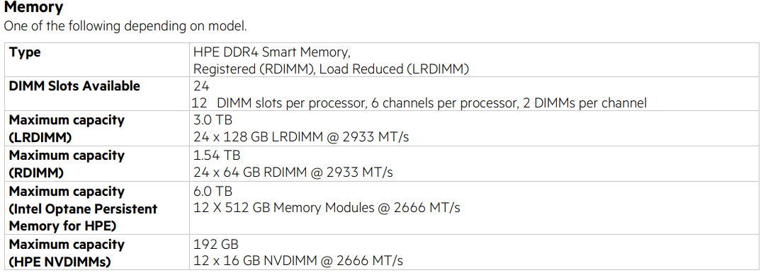 16G Memory HPE ProLiant DL380 Gen10 Server P408i-a NC 8SFF 800W PS Server 2 NVMe