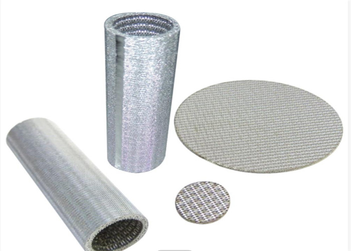 Standard 5 Layer 99% Ss Sintered Filter Cartridge Dutch Weave