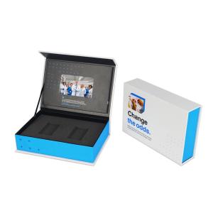 China LCD Screen Gift Box Cusom logo Printing Video Box With LCD Screen wholesale