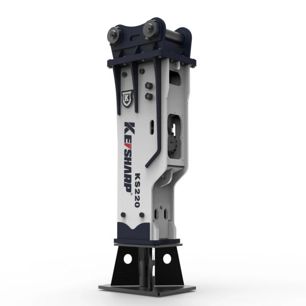 Quality For 35-40ton Road Construction KS320 155mm Chisel Heavy Hydraulic Rock Breaker for sale