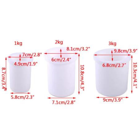Carbon Product 6kg Graphite Crucible with Customized Bottom Diameter and Square Shape