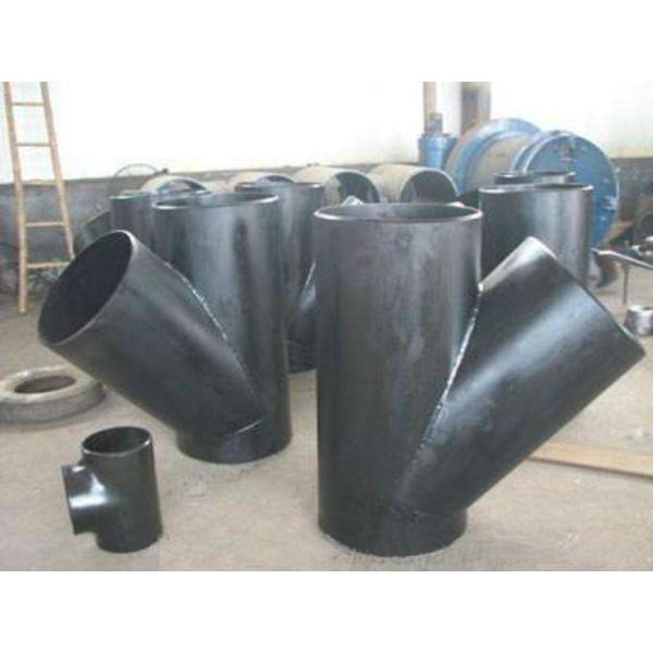 A106b 30° Y Shaped Oblique Pipe Fittings Tees Special Shaped