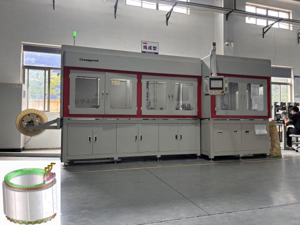 Quality 380V Flat Wire Stator Assembly Line Automated Hairpin Winding Machine for sale