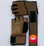 Gym weight lifting gloves