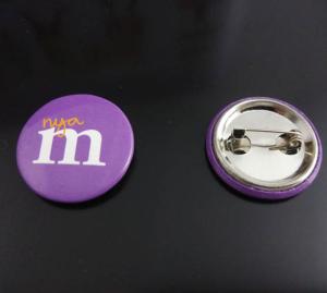 cheap custom made tin button badge,multi-colors for choose