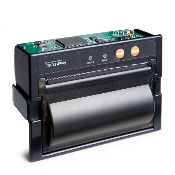 Quality 3 Inches Ticket Panel Embedded Thermal Printer Rack Mount High Resolution for sale