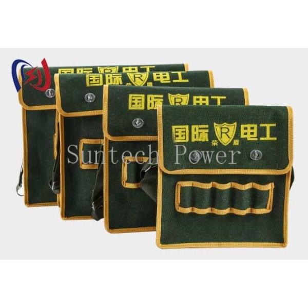 Transmission Tower Erection Tools Waterproof Canvas Tool Bag Electrical Power Line