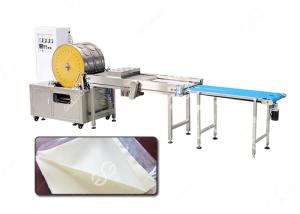 China Round Spring Roll Wrapper Machine , Max Diameter 290mm GELGOOG Machinery wholesale