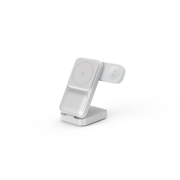S1 Folding Magnetic 3 In 1 Wireless Charger 15W/10W Charging Bracket Support Apple'S And Samsung'S Products