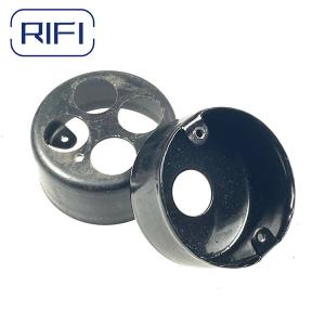 China Loop In Box Circular Junction Box Electrical Conduit With 20mm Hole wholesale