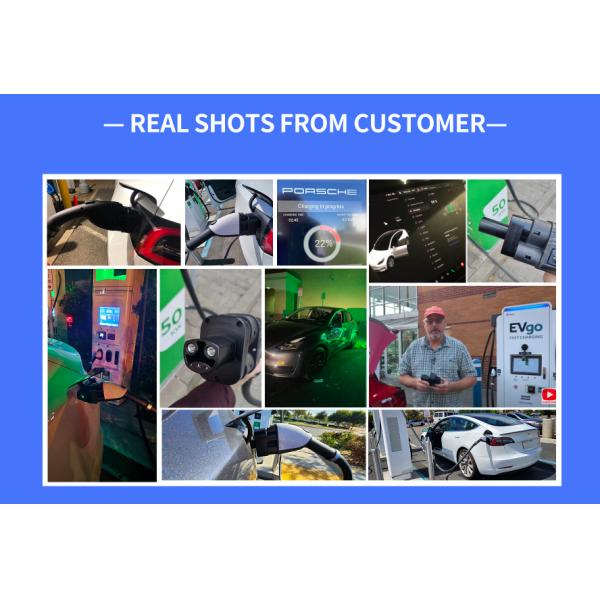 Olink Electric Vehicle Type 2 to GBT AC Adapter Charger IEC 62196 to GB Converter Adapter for Tesla