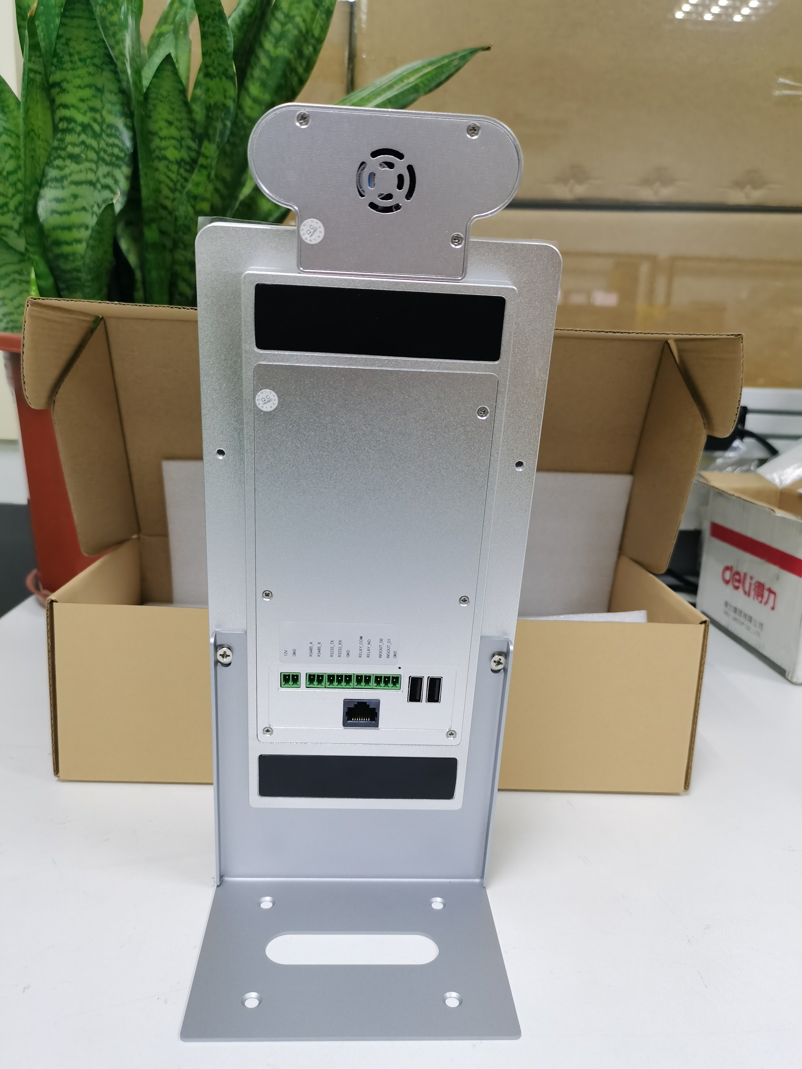 Customized Software 8 Inch Fever Screening Human Body Temperature Measurement Camera System