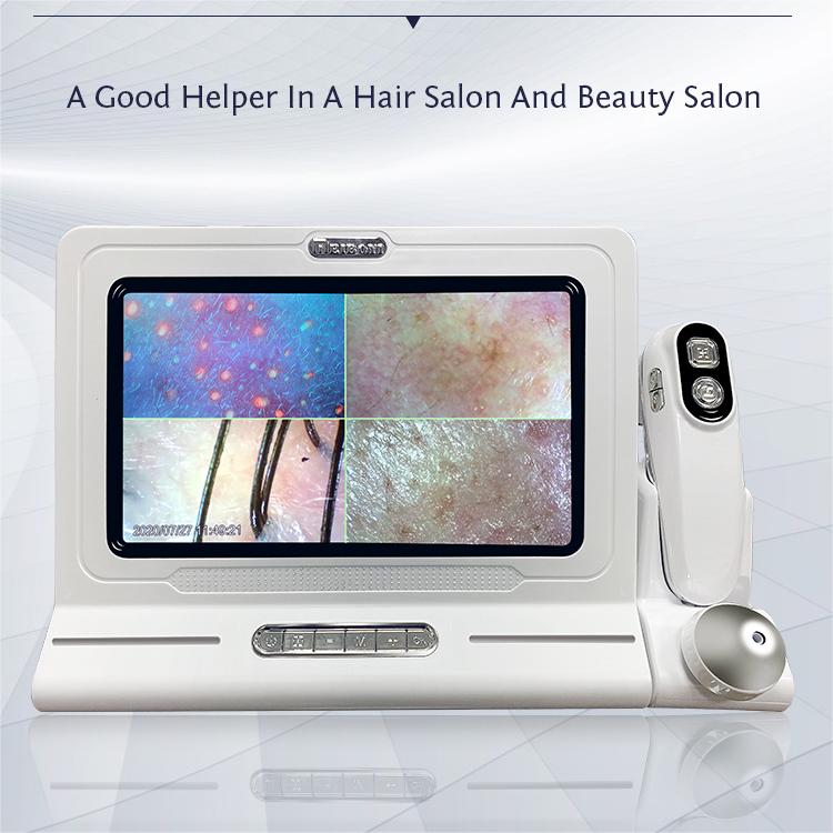 Desktop Scalp Analysis Care Machine for Skin Hair and Follicle Analysis For Commercial