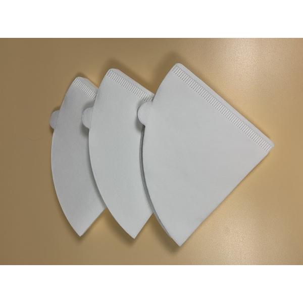 Commercial V02 Shape Portable Disposable Drip Coffee Filter Paper Customized