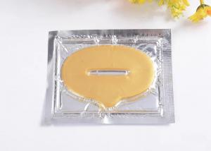 Brighten Moisturising Lip Mask , 24k Gold Collagen Lip Mask Sheet Private Label