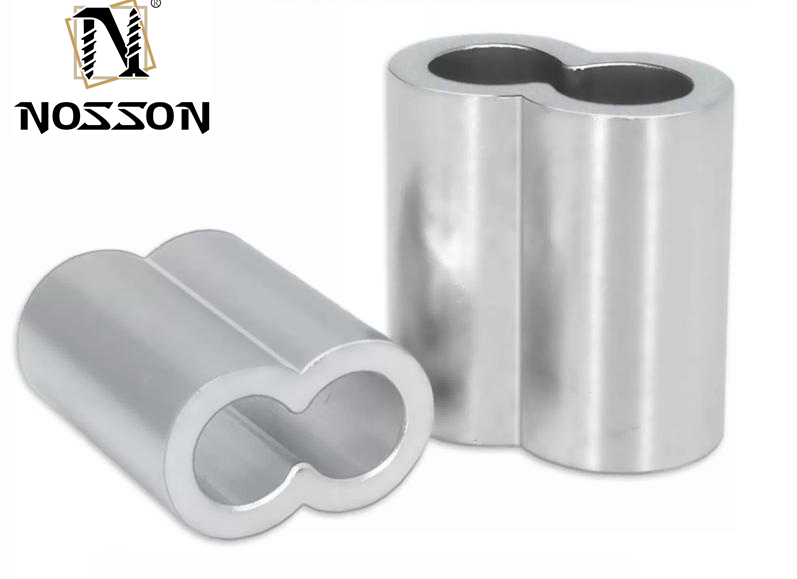 Dependable Performance Aluminum Ferrule for Wire Rope 8 Shape Dependability