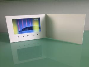 China Customizable Video Greeting Card Screen Size Personalized With Button Control wholesale