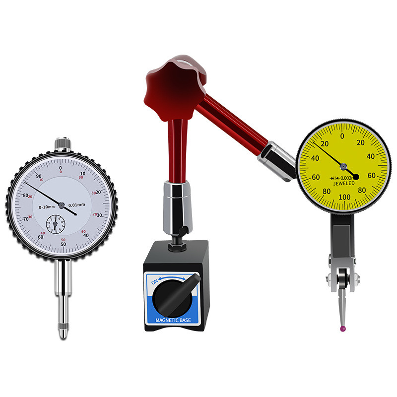 Magnetic Stand And Indicator Gauge For Testing Runout Tolerance