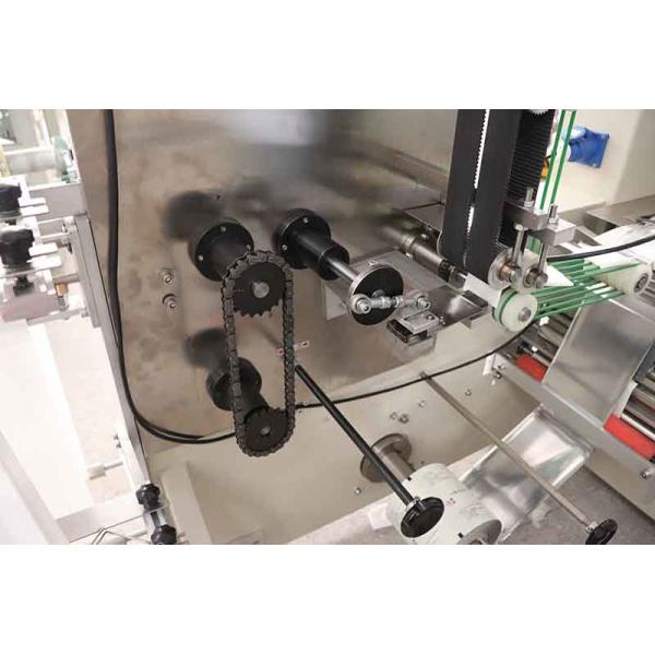 380V 50Hz Wet Towel Folding Slitting Packing Machine Automatic Towel Roll Packaging Line