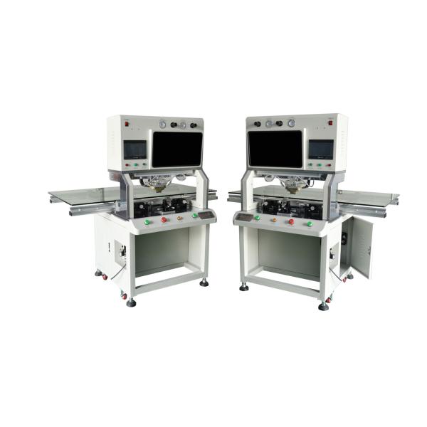 PLC Control LED TV Bonding Machine Titanium Alloy Head For LCD Flex Cable Repair