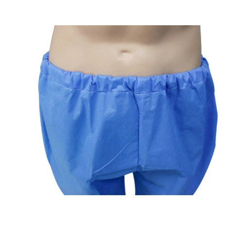SMS Long Hospital Pants For Patients Eco Friendly With Elastic Waist