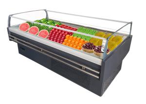 China Dynamic Cooling Fruit Display Fridge Multideck Open Chiller For Supermarket wholesale