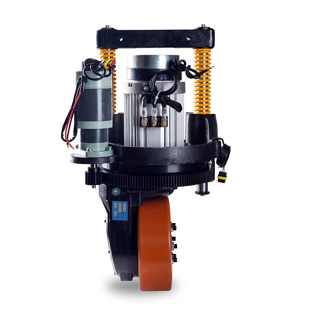 1.5KW Series excited universal dc motor vertical drive wheel for stacker and scissor lifter