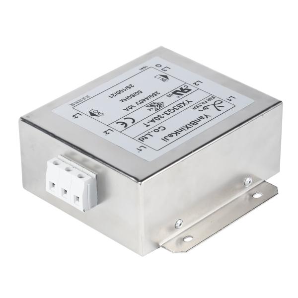 Terminal Block Three Phase Filter High Performance EMI/RFI Filter For Servo Motor