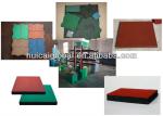 Rubber Tiles Vulcanizing Press Machine XLB-550*550*4 with PLC and Stable