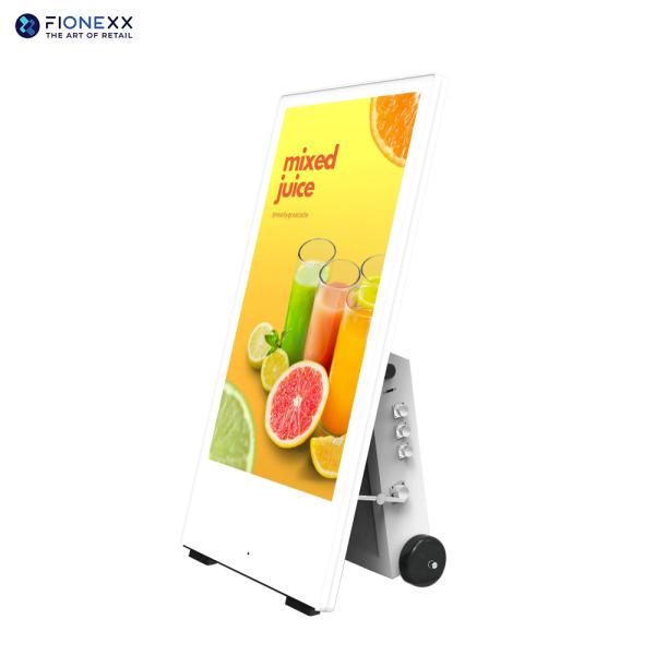 Quality Outdoor Android  Battery Powered Digital Signage 49inch Weatherproof for sale
