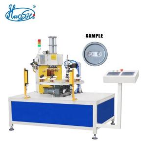 China Pipe Clamp Rotary Welding Machine With Automatic Unloading System wholesale